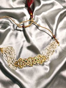 Elegant Beaded Choker Necklace