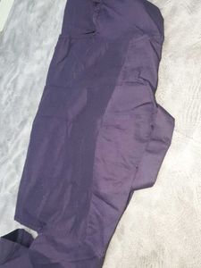 Stylish Dark Purple Button-Up Shirt 10-12 y