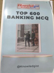 Top 600 Banking MCQ Book
