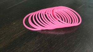 Stackable Pink Bangles