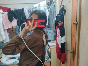 Brown 'Nicest' Long Sleeve Tee