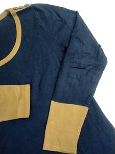 Woolen - Stylish Two-Tone Dress