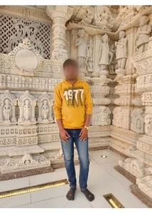 Men's Yellow 1977 Graphic Hoodie