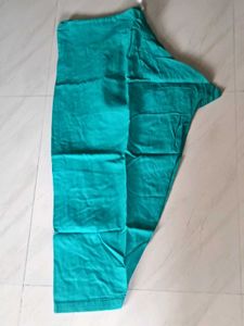 Elegant Cream &amp; Teal Kurta Set