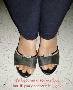 Elegant Black Heels with Ankle Strap
