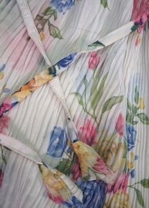 Floral Crochet Bodice Top with Flowy sleeves