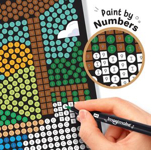 Mystery Mosaic Landscapes Art Kit