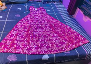 Gown With Embroidery Work Jacket