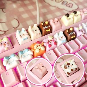 🌸Cute Keyboard Key Caps 🤍