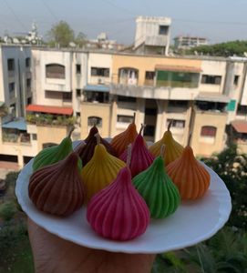 2Modak candle for Ganpati Bappa