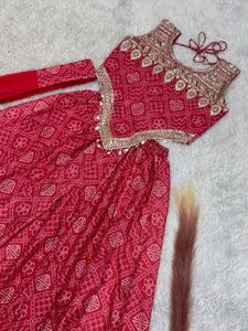 Beautiful Short Top Palazzo with Dupatta