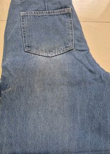 Wide Leg Light Wash Denim Jeans