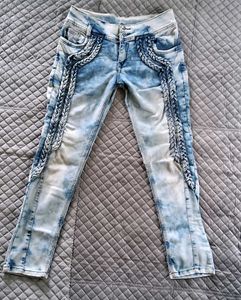Braided Detail Jeans