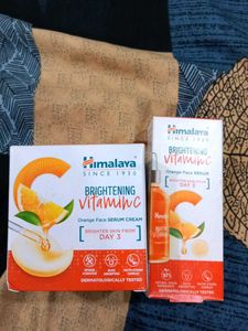Himalaya Brightening Vitamin C Face Serum &amp; Cream