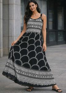 Elegant Black &amp; White Dress