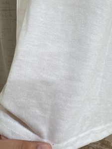 AUSK White &amp; yellow Striped T-Shirt