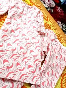 Elegant Suit with Abstract Print , 🌸