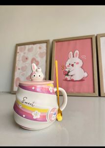 combo Cute Unicorn Mug with Spoon