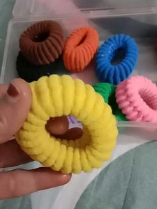 Colorful Hair Ties - Pack of 11