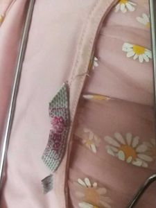 Beautiful Pink Floral Daisy Dress