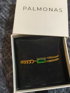 PALMONAS Gold Bracelet with Emerald