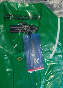 Collar M Green Tshirt