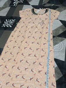 Comfortable Peach Nightdress