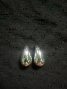 Silver Teardrop Earrings