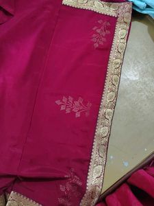 Elegant Pink Saree