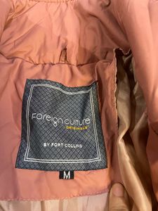 Blush Pink Puffer Jacket