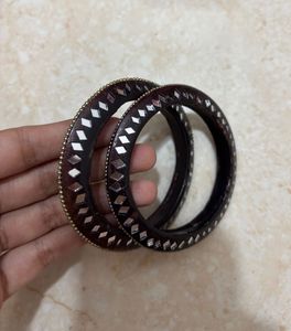 Adjustable Bracelet + 2 Bangles Combo