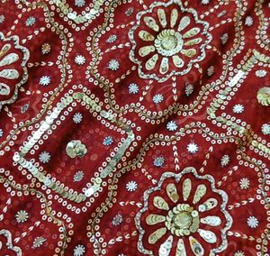 Jaipuri Bandhani Georgette Saree