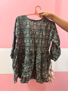 Bohemian Print Kurta Top