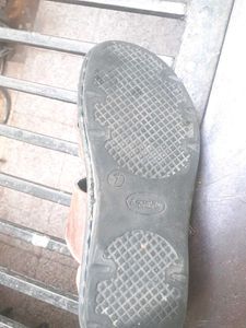 Aqualite Men's Brown Leather Sandals