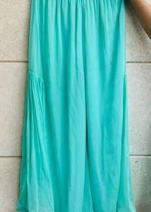 Sea Green Sharara Set With Gota Patti Work