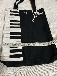 Unique Piano Key Tote Bag