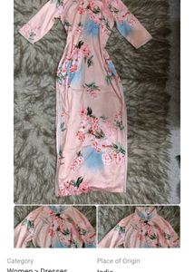 Coquette Floral Cheongsam Qipao Chinese Savana