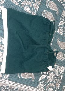 Green &amp; White Striped Cami Top