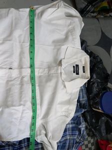 Shirt At Good Condition White FULL SLEEVE COTTON