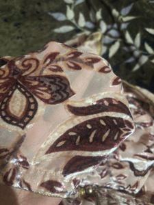 Beautiful Embroidered Dupatta with Tassels