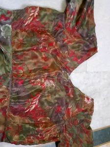 Stylish Floral Frock Suit – Elegant &amp; Comfortable
