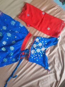 💙CHANIYA CHOLI FOR GIRLS🩵💫🧡