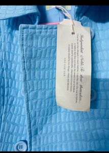 Baby Blue Trench Coat