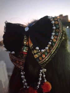 Unique Boho Bow Hair Clip