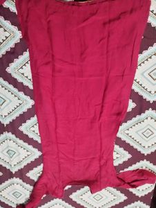 Designer Magenta Kurta with Gold Print