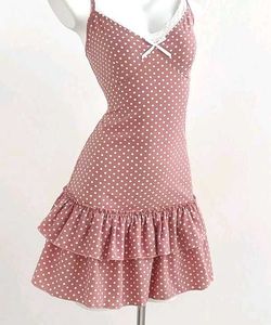 Cute Polka Dot Nightie