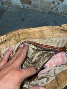 Chic Textured Leather Hobo Bag