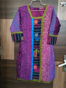 Kalamkari Cotton Kurta from Hyderabad