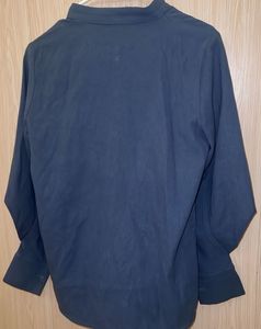 K-Band Collar Shirt With Unique Sleeves