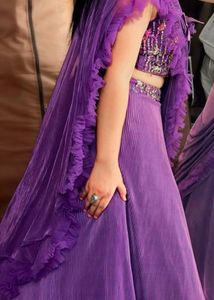 Stunning Purple Lehenga Choli